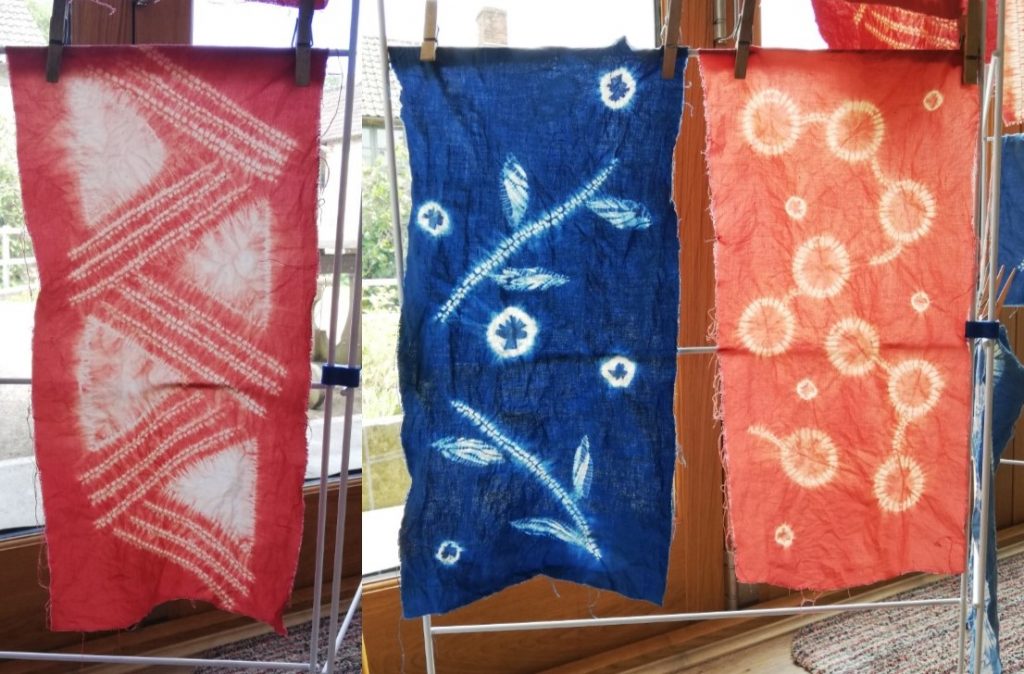 Be motivated to make Geometric shibori designs with stitch resist 8 3 shibori stitch resist fabrics