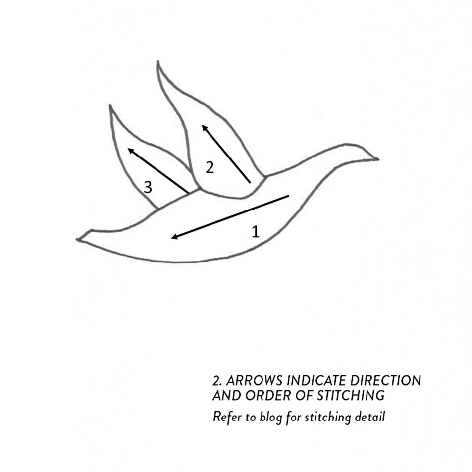 Flying Goose Template 1 Flying Goose Template