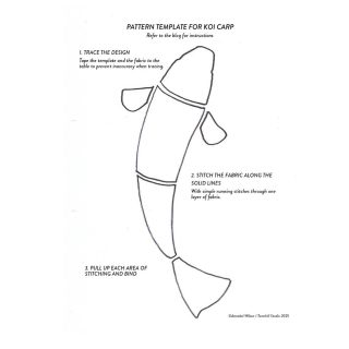 Koi Carp Template