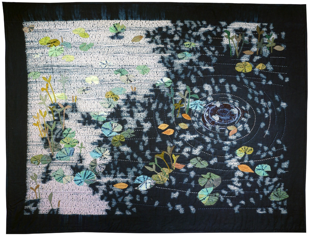 Introducing You to a Fabulous Shibori Quilter –Carol Anne Grotrian 3 Shibori by Carol Anne Grotrian LiliesOfTheLake Autumn
