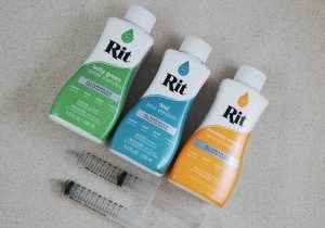 3 bottles of Rit Dyes