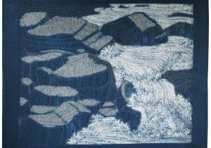 Shibori by Carol Anne Grotrian Surf Halibut Pt