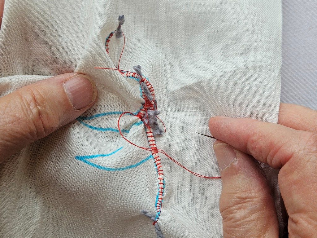 Make a Super shibori goose in guntai shibori 9 goose in guntai shibori 11 rotated