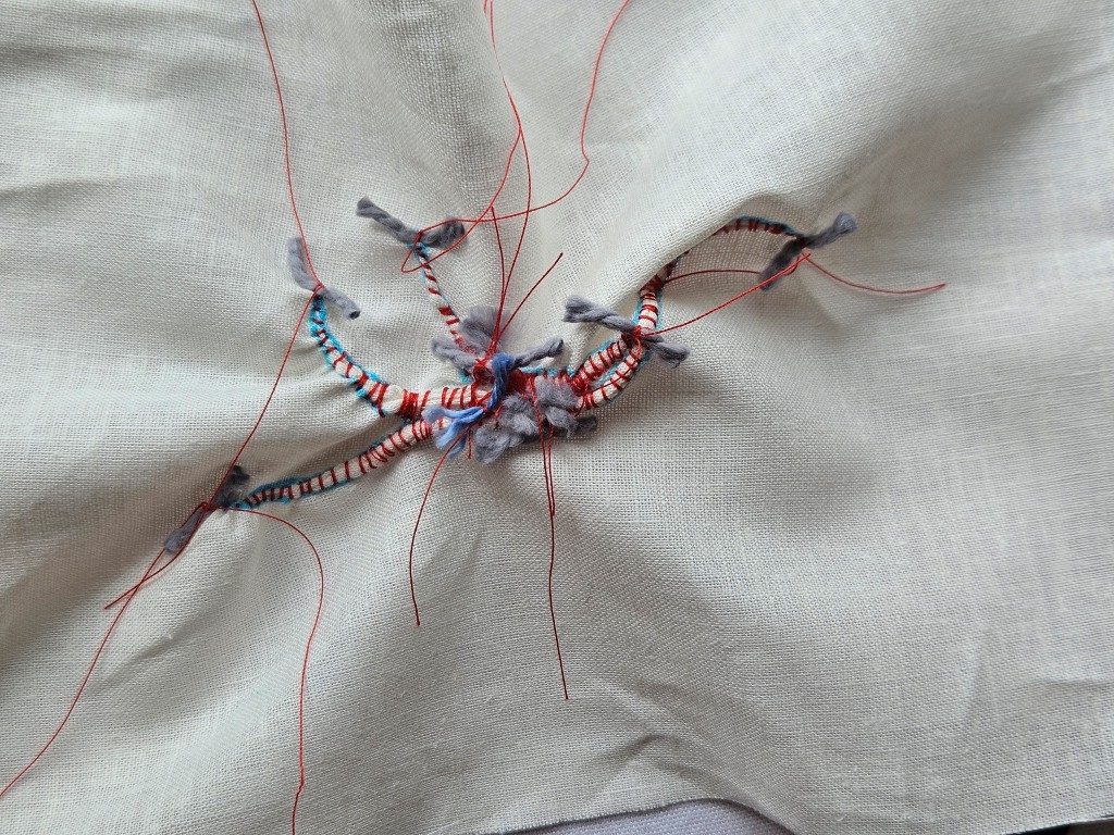 Make a Super shibori goose in guntai shibori 10 goose in guntai shibori 13 rotated