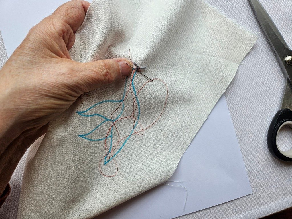 Make a Super shibori goose in guntai shibori 3 goose in guntai shibori 2 rotated
