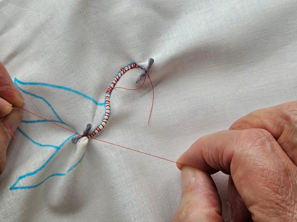 Make a Super shibori goose in guntai shibori 6 goose in guntai shibori 6 rotated