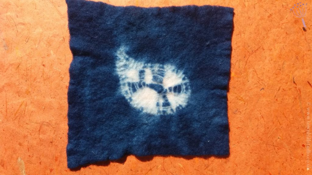 maki age shibori paisley on prefelt 3