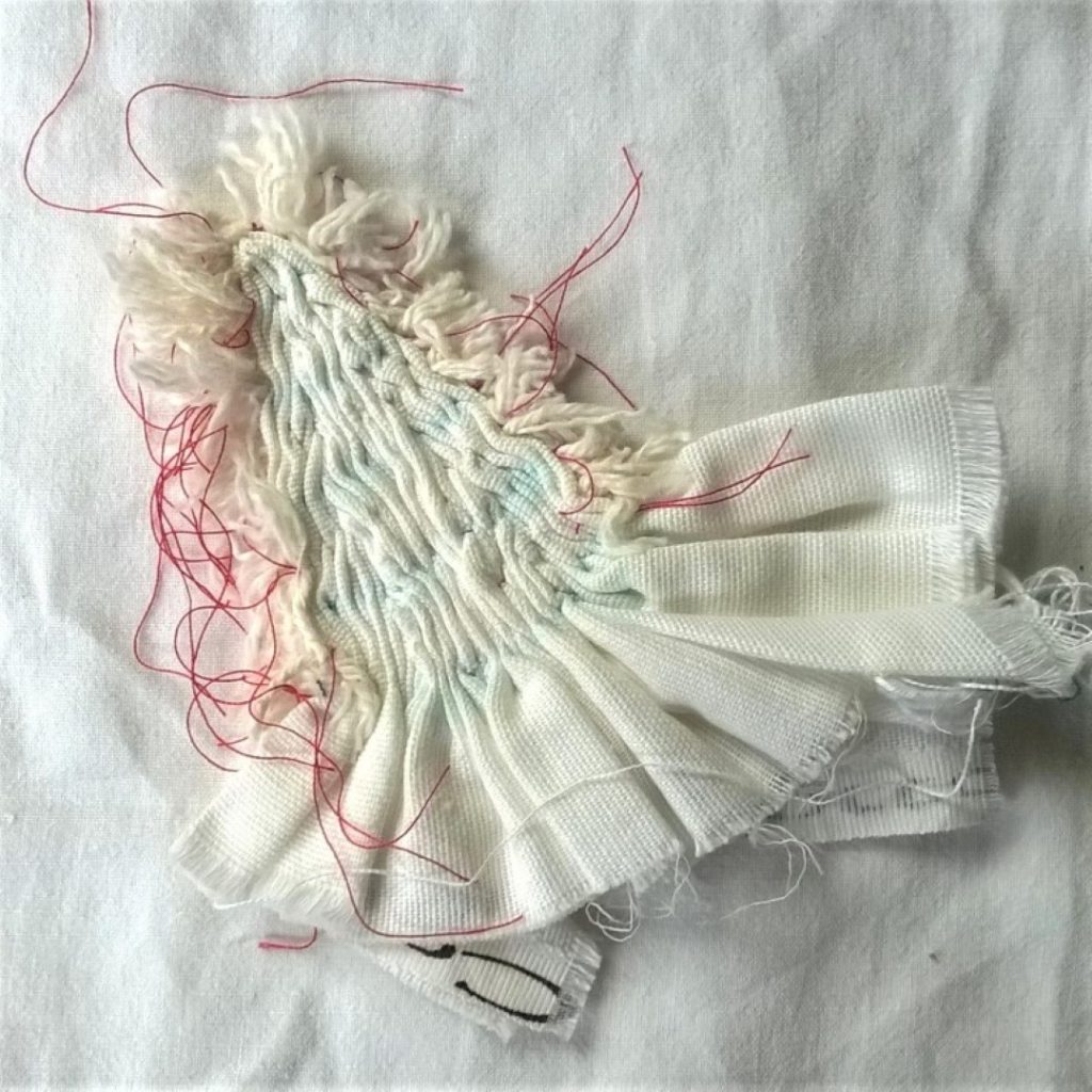 Designing with Miru Shibori 4 Original Ideas to Inspire You. 3 miru shibori 1 circle stitching
