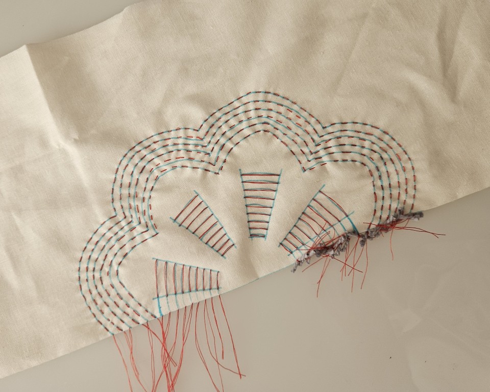 How to Stitch A Delightful Miru Shibori Flower 5 miru shibori flower stitching complete