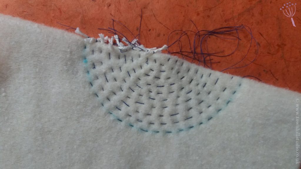 miru shibori on prefelt 1