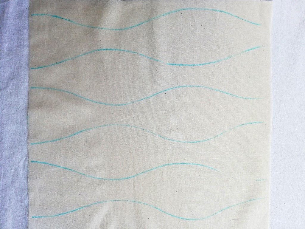 Simple and Straightforward Ori-Nui Patterns for You to Make 5 drawing of ori nui wavy lines