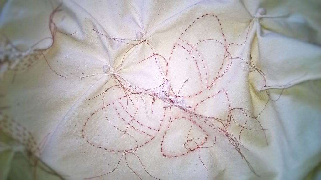 How to Make a Beautiful Butterfly in Shibori in 4 Steps 3 shibori-butterfly-stitching