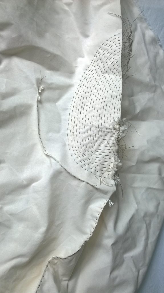 Designing with Miru Shibori 4 Original Ideas to Inspire You. 5 shibori teasel design stitching 1